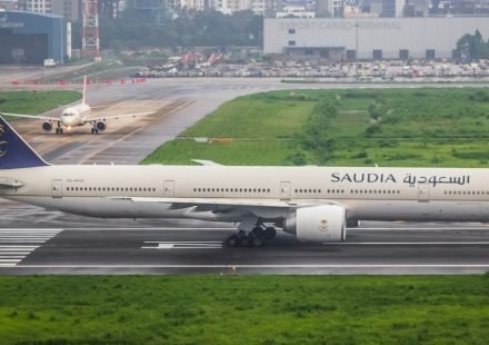 Representative image of a Saudia Airlines aircraft on a runway