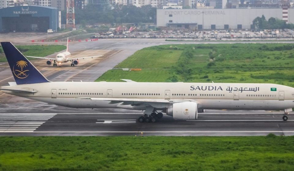 Representative image of a Saudia Airlines aircraft on a runway
